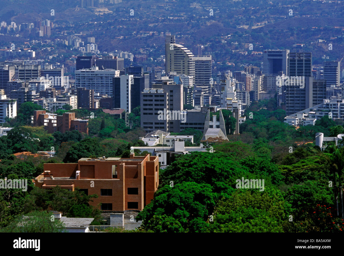 Venezuela South America Caracas Overview Hi res Stock Photography And 