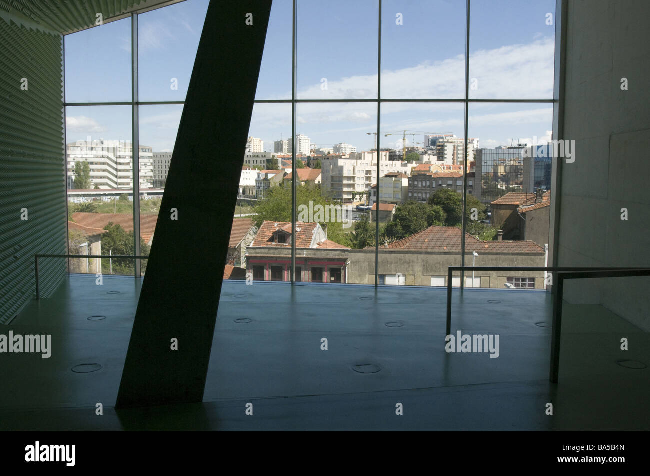 Casa da Musica of Porto designed by the Dutch architect Rem Koolhaas Stock Photo