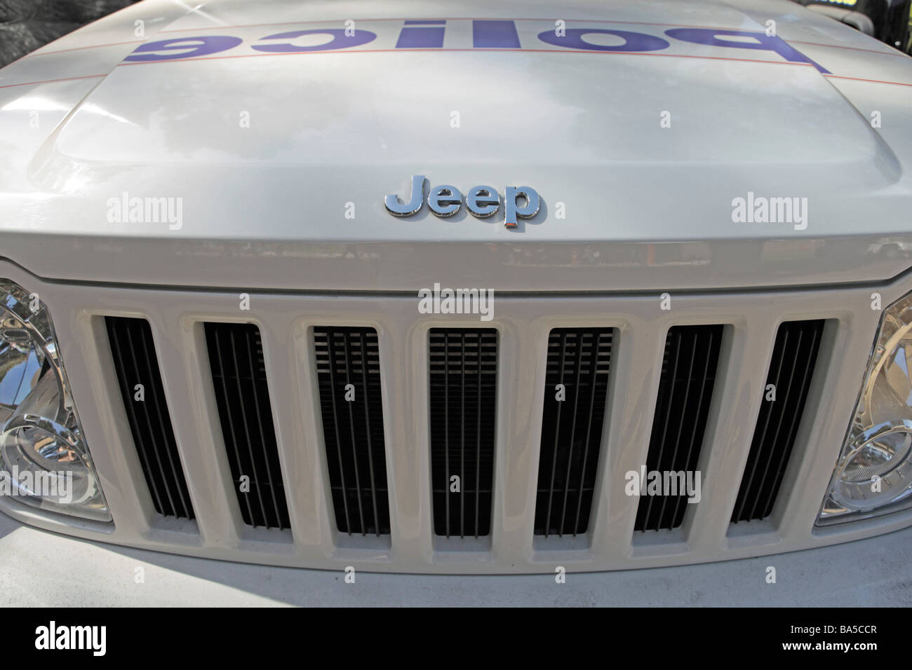 Police Jeep, Melbourne Australia Stock Photo Alamy