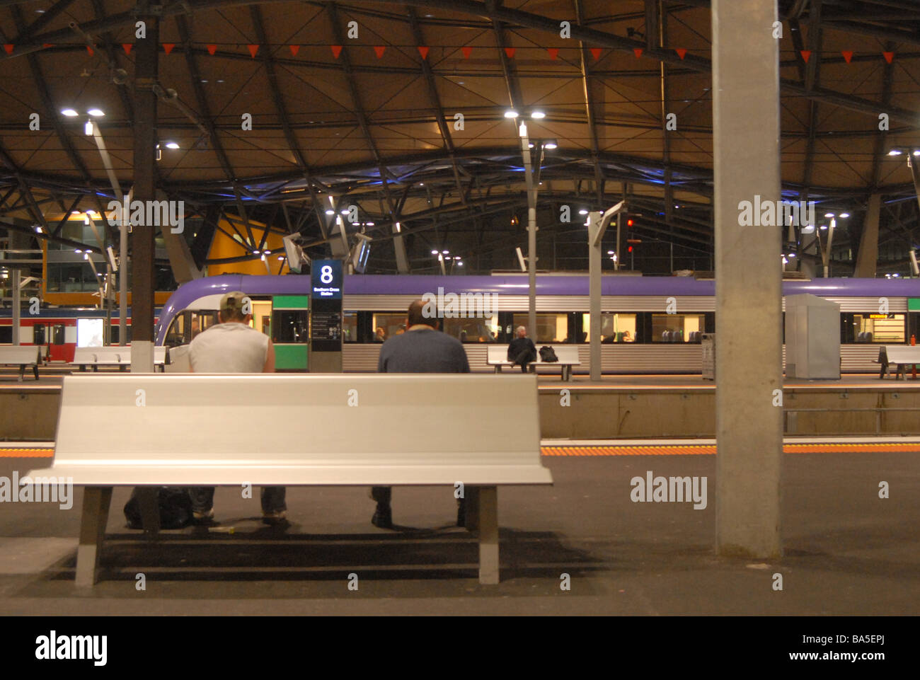 Southern Cross Station Melbourne Australia Stock Photo Alamy