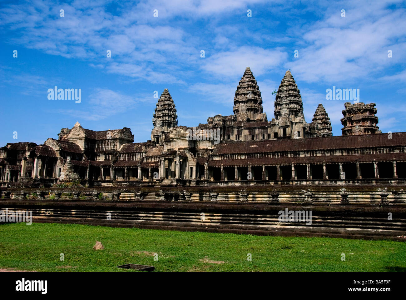 Angkor Vat, Angkor, Siem Reap, Cambodia, Stock Photo