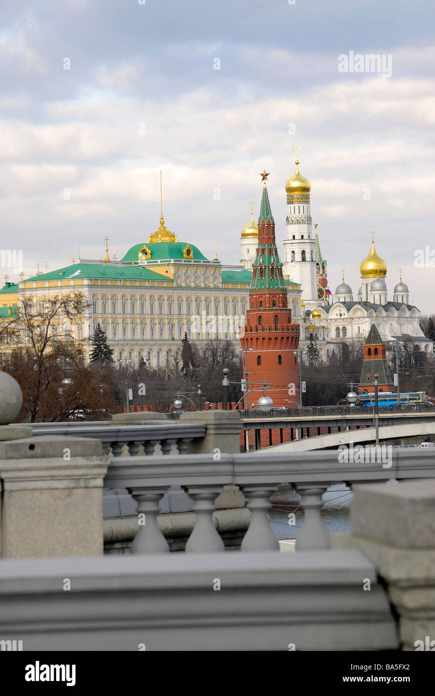 View on the Moscow Kremlin Stock Photo