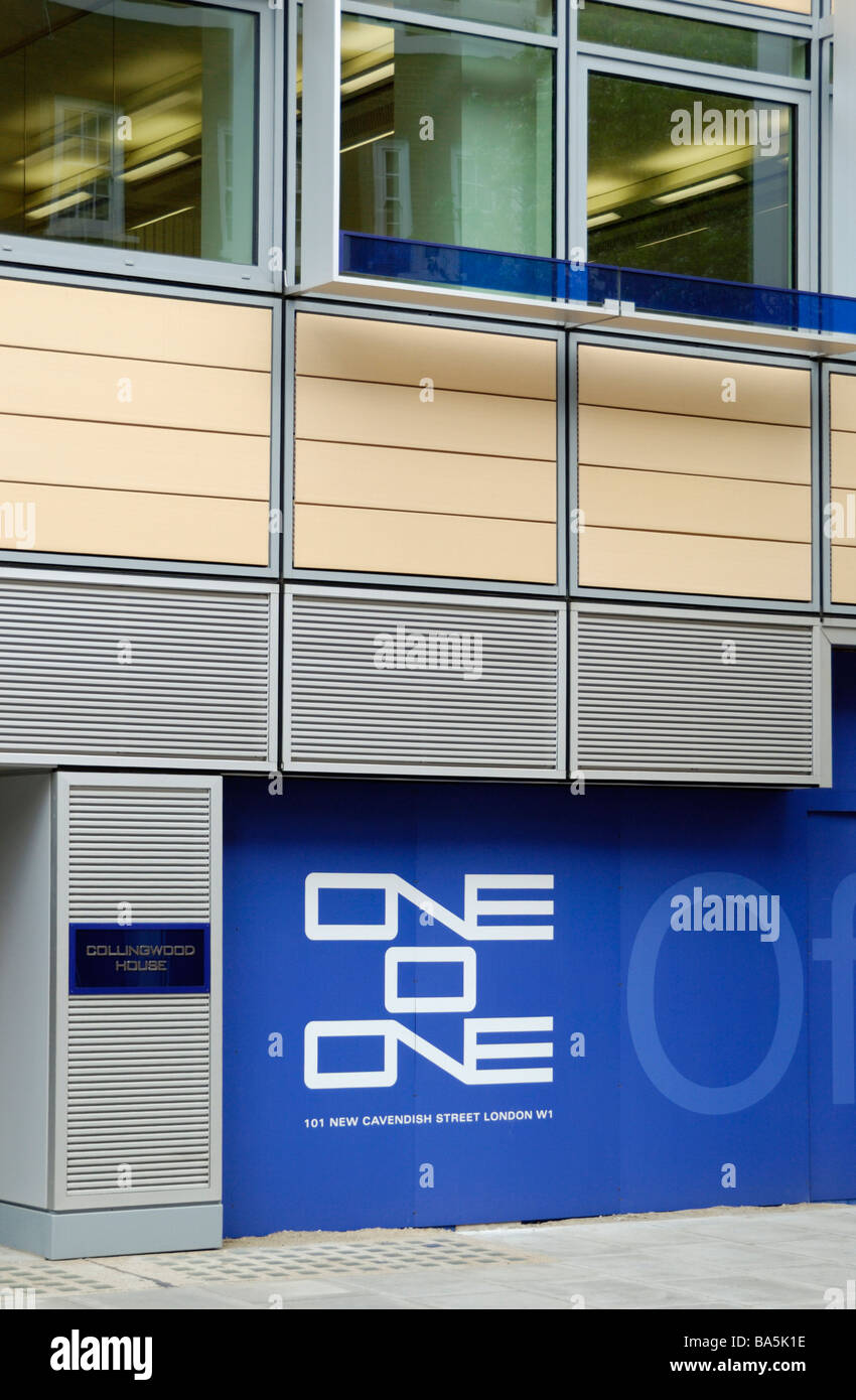 Modern office building at 101 New Cavendish Street Collingwood House