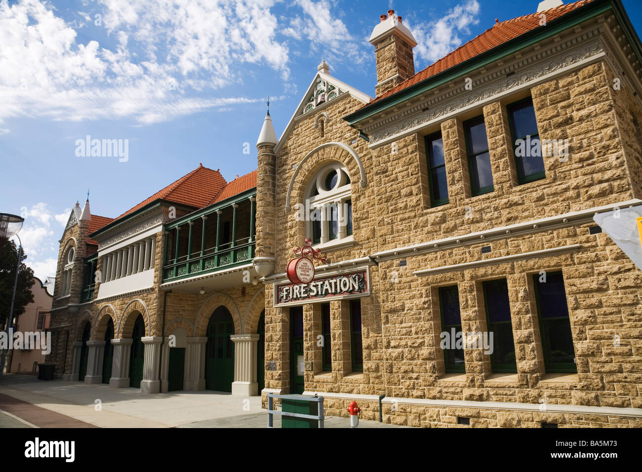 Fire Safety and Education Museum in the old Perth Fire Station.  Perth, Western Australia, AUSTRALIA Stock Photo