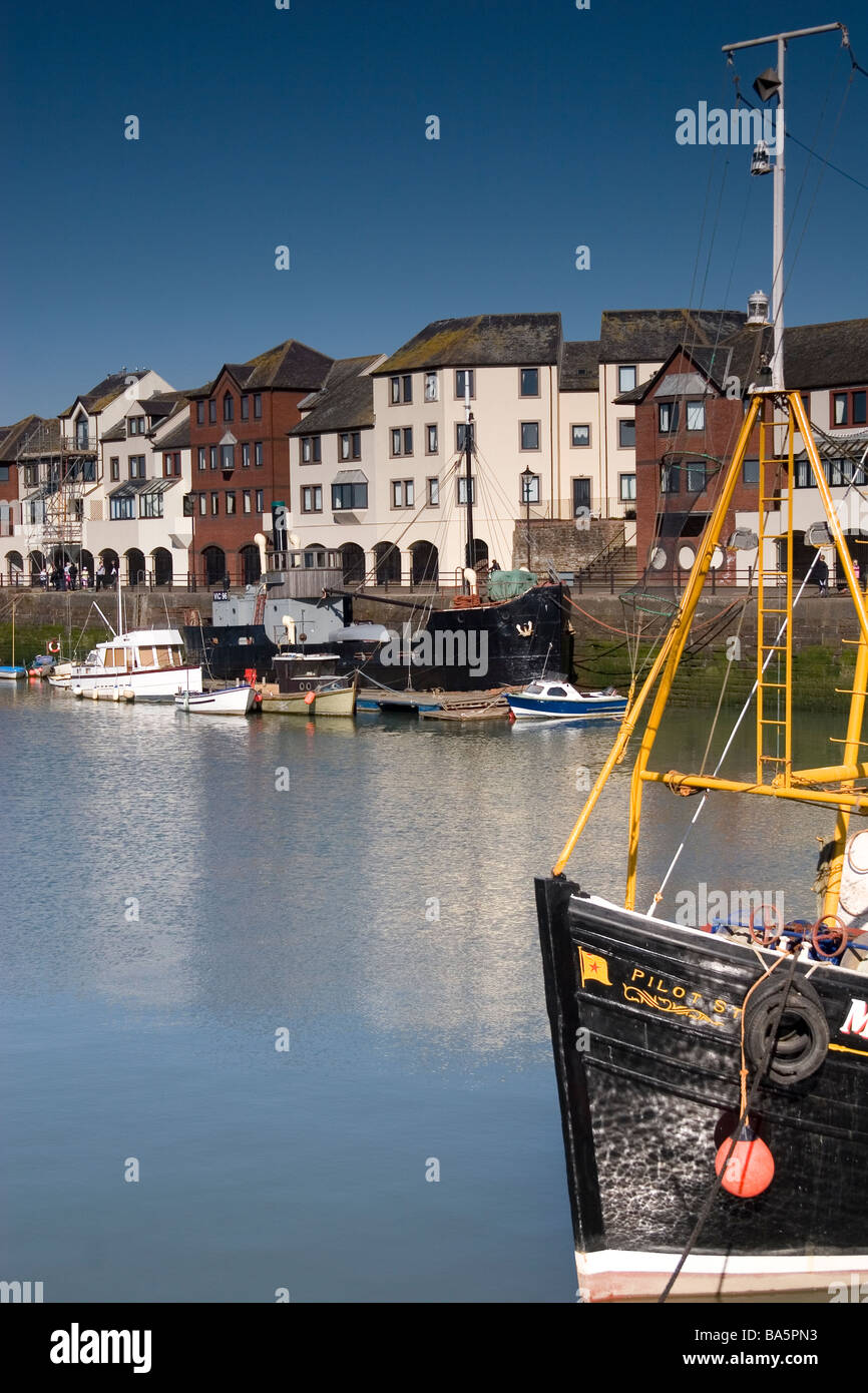 Fishing boats in maryport harbour hi-res stock photography and images ...
