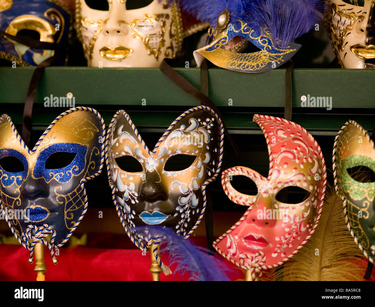 Face masks, Rome, Italy Stock Photo Alamy