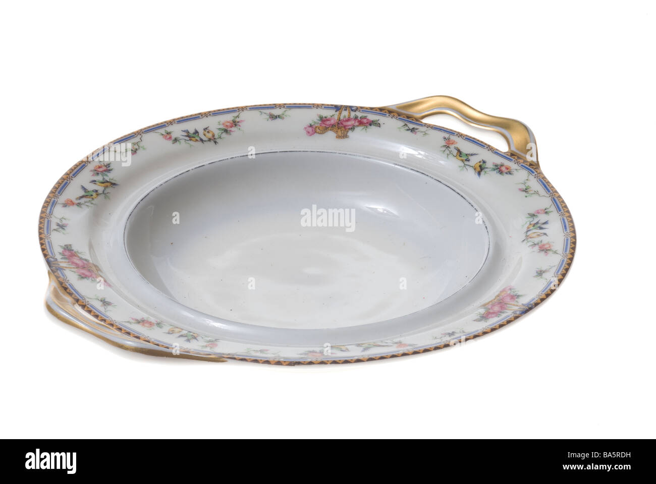 Antique serving dish Stock Photo Alamy