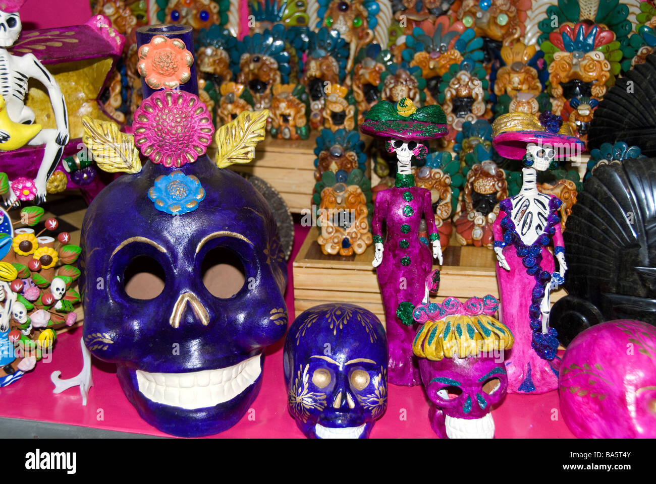 souvenirs, travel to Mexico Stock Photo