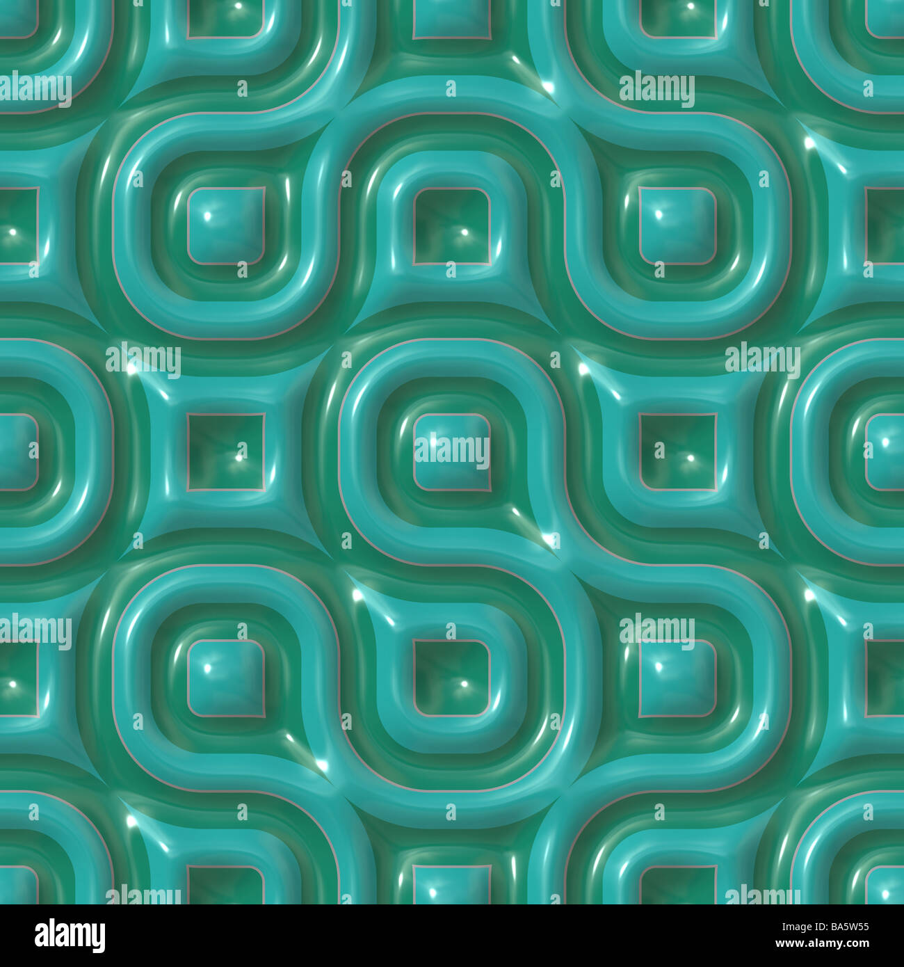 Colorful abstract patterns glossy ceramic plastic surface look Stock