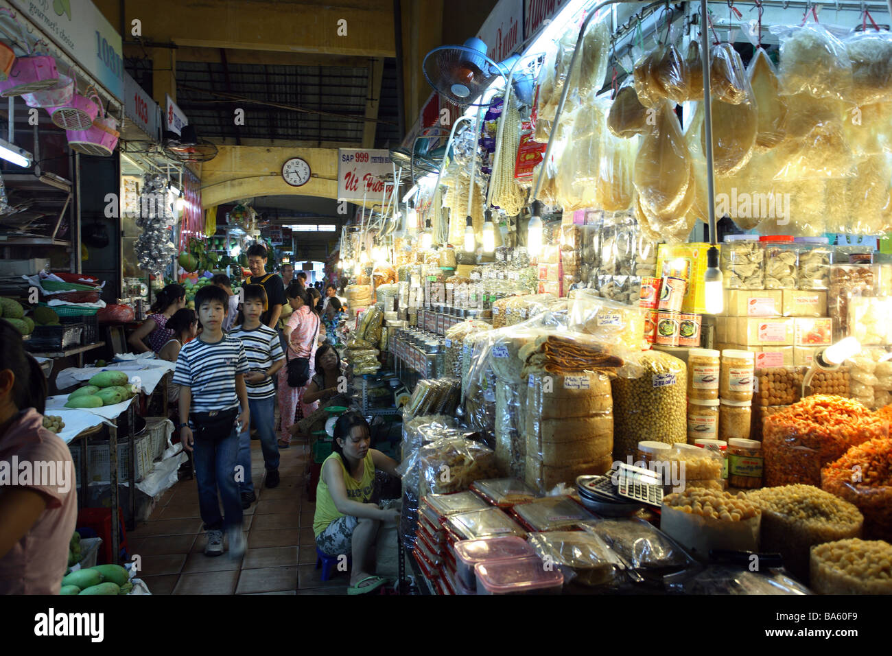 Vietnamese Market Stock Photo