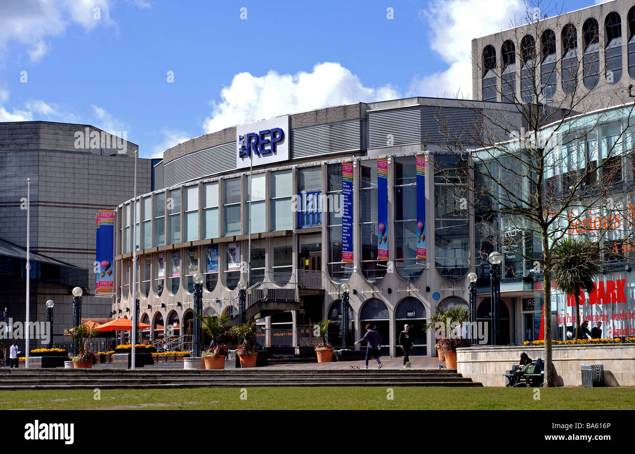 The Rep theatre, Birmingham, England, UK Stock Photo Alamy
