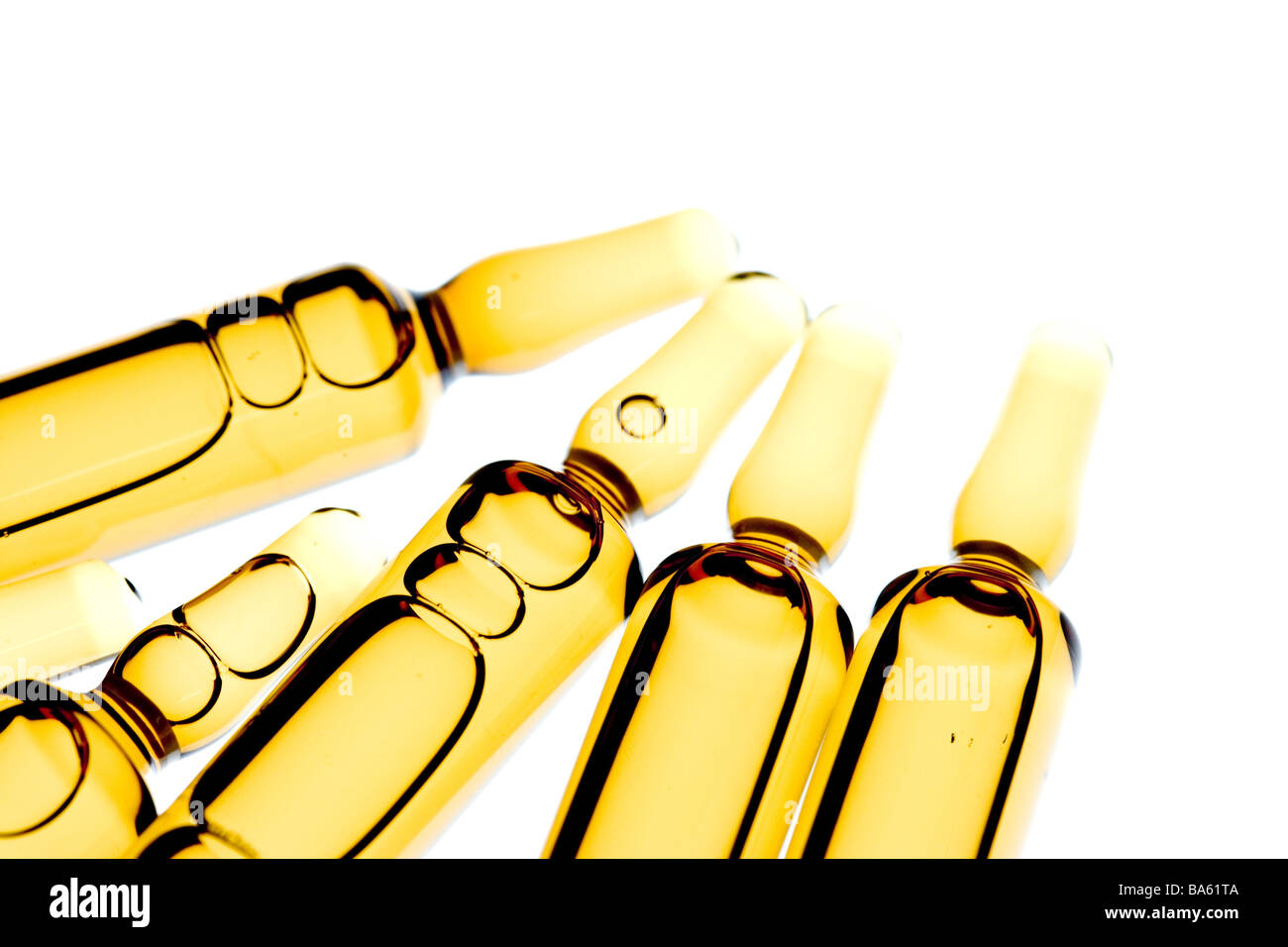 Ampoules detail series cosmetics medicine medically medication pharmacy