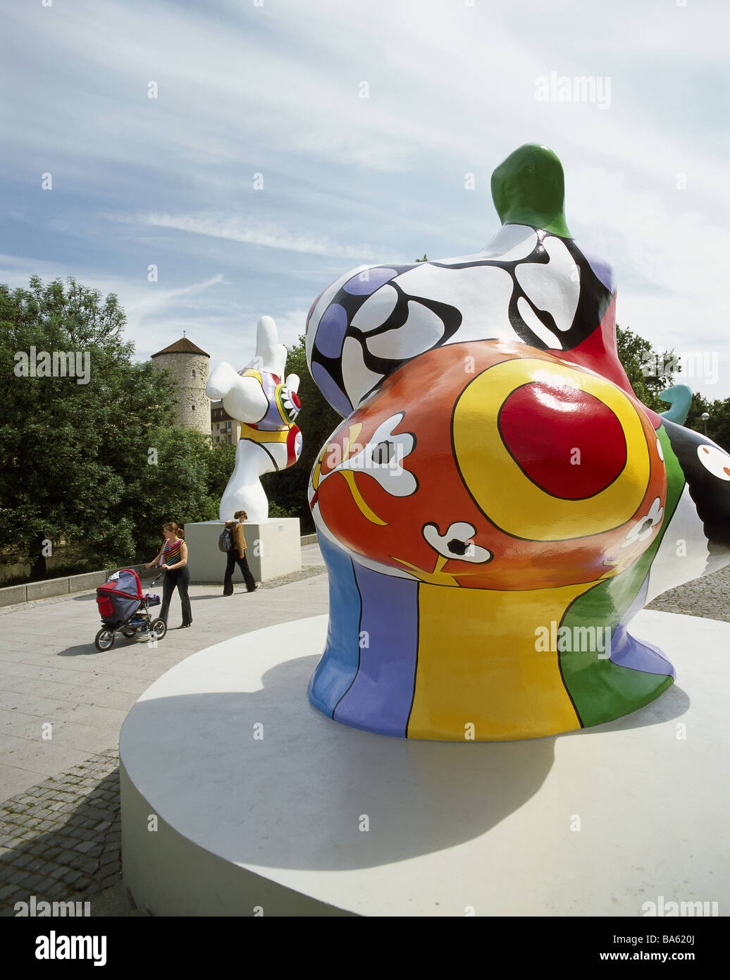 Niki de Saint Phalle NANA NOIRE ASSISE (1969 Niki de Saint Phalle NANA NOIRE ASSISE (1969