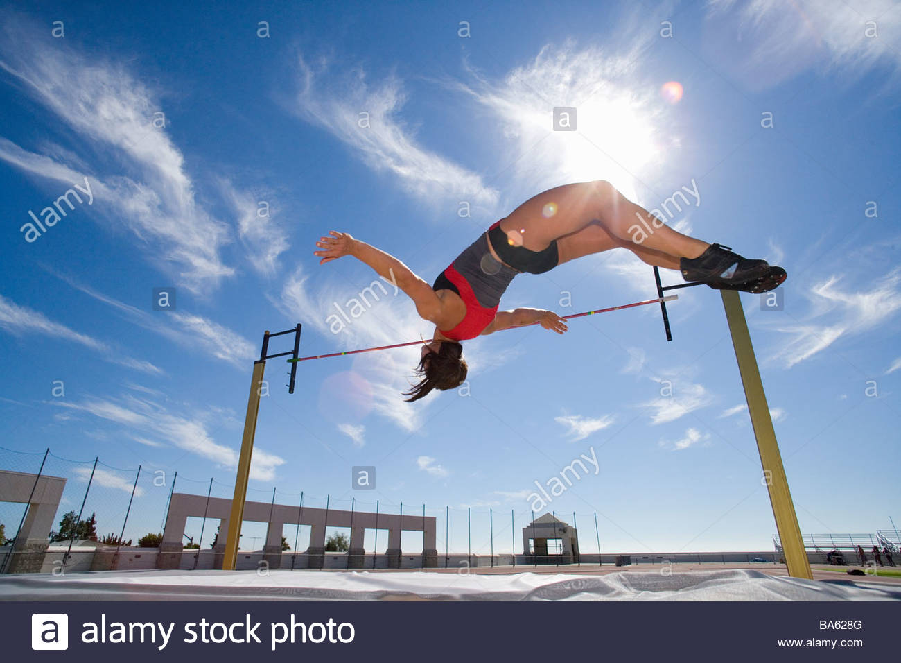 Jumping Over The Bar Stock Photos & Jumping Over The Bar Stock Images