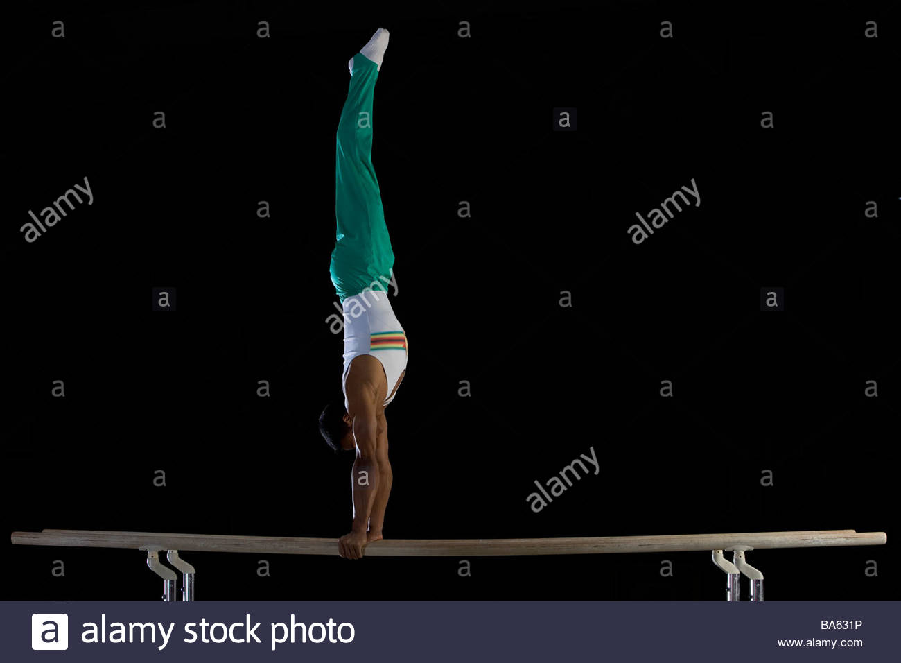 Parallel Bars Gymnastics Stock Photos & Parallel Bars Gymnastics Stock