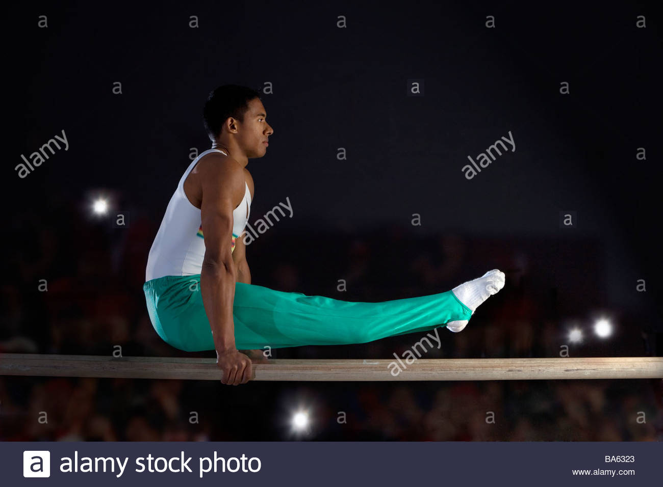 Parallel Bars Gymnastics Stock Photos & Parallel Bars Gymnastics Stock