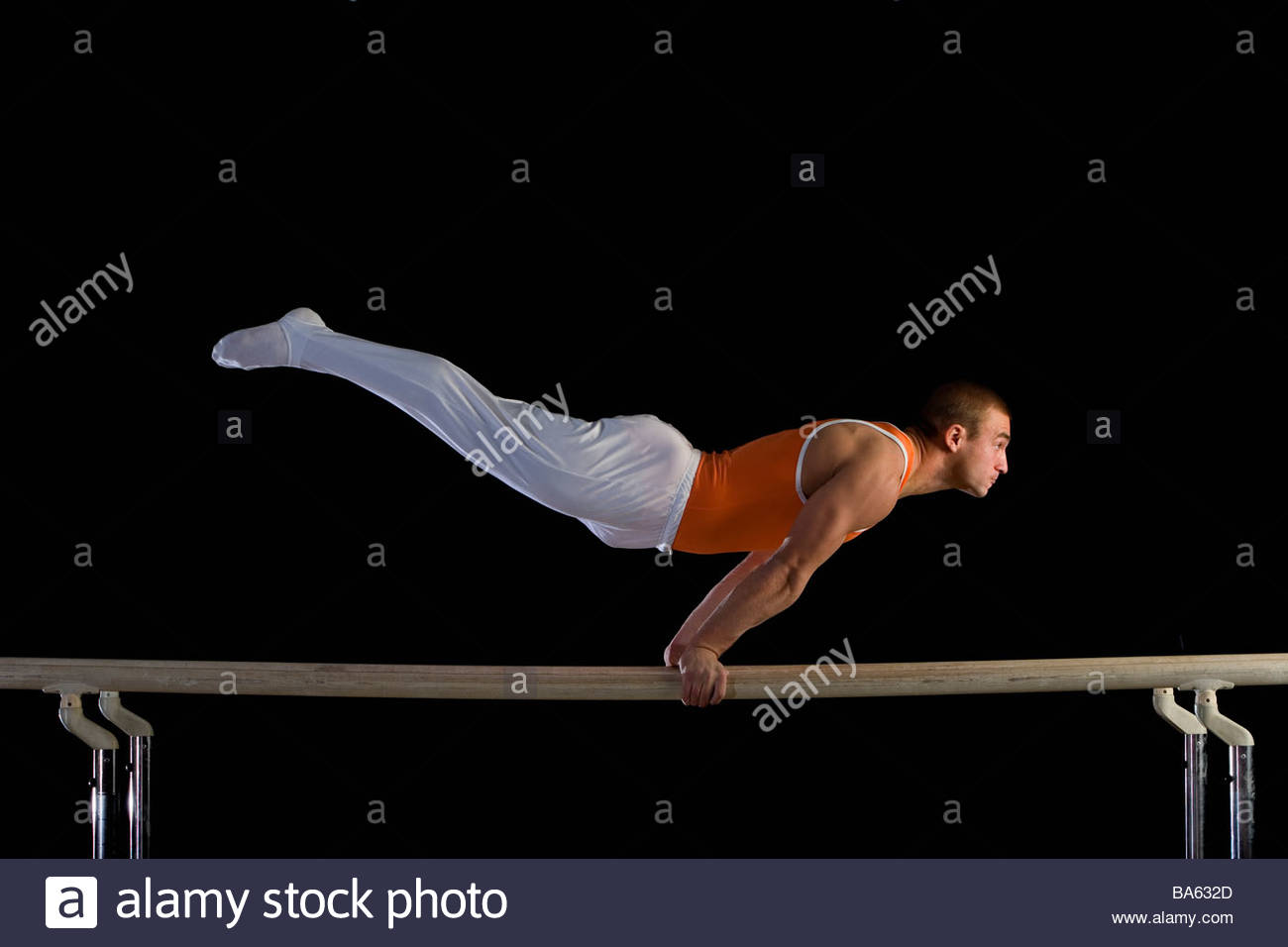 Parallel Bars Gymnastics Stock Photos & Parallel Bars Gymnastics Stock