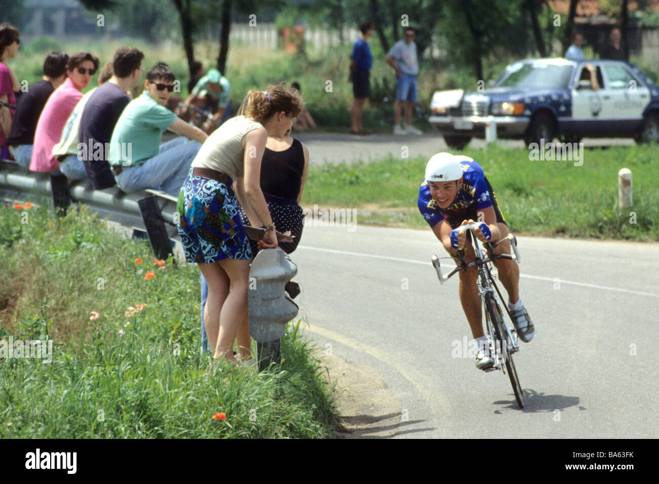 giro d italia 1992 Stock Photo Alamy