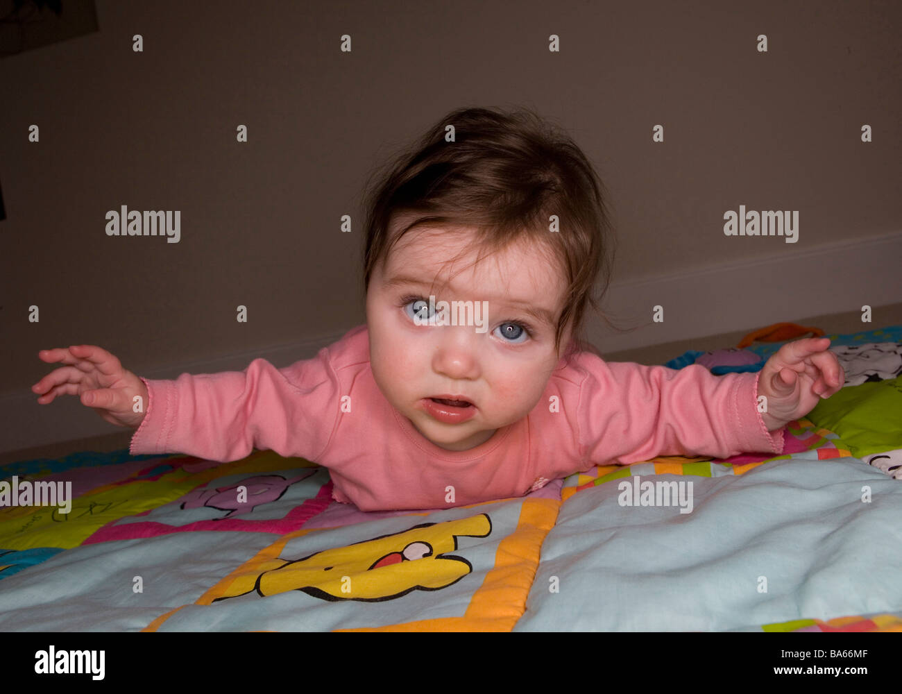 Portrait of a baby girl Stock Photo - Alamy