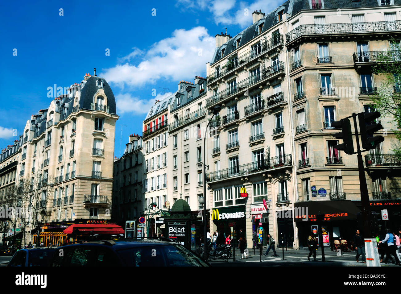 Paris France, Street Scene Real Estate housing, property market City