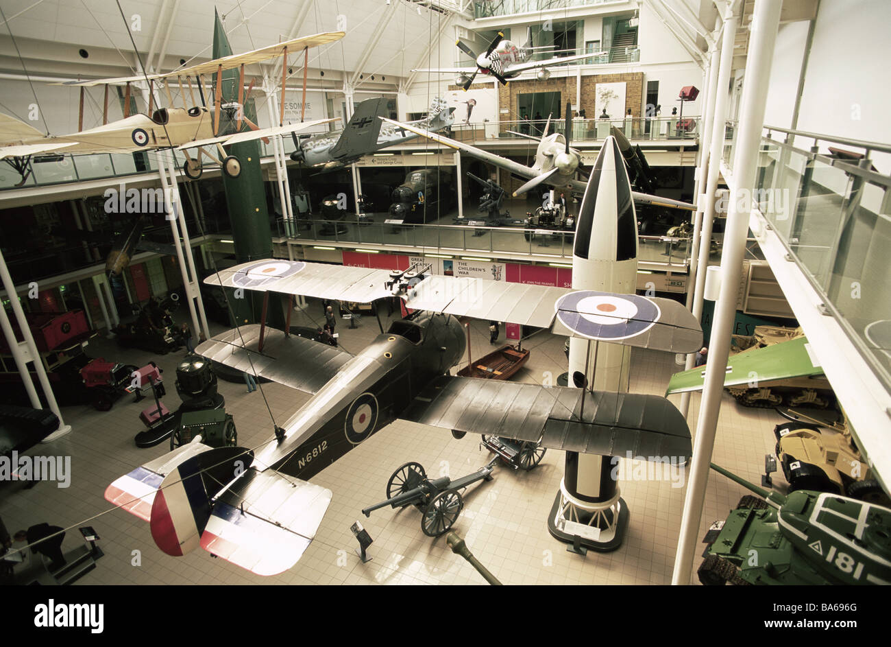 Great Britain London Imperial War Museum Exhibition Airplanes England ...