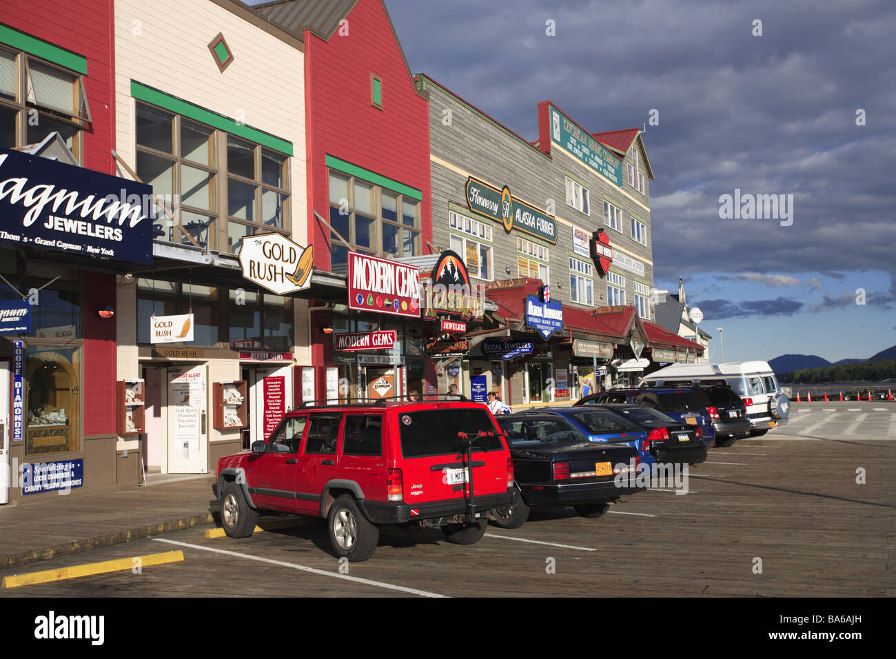 USA Alaska Alexander-archipelago Revillagigedo Iceland Ketchikan Stock ...