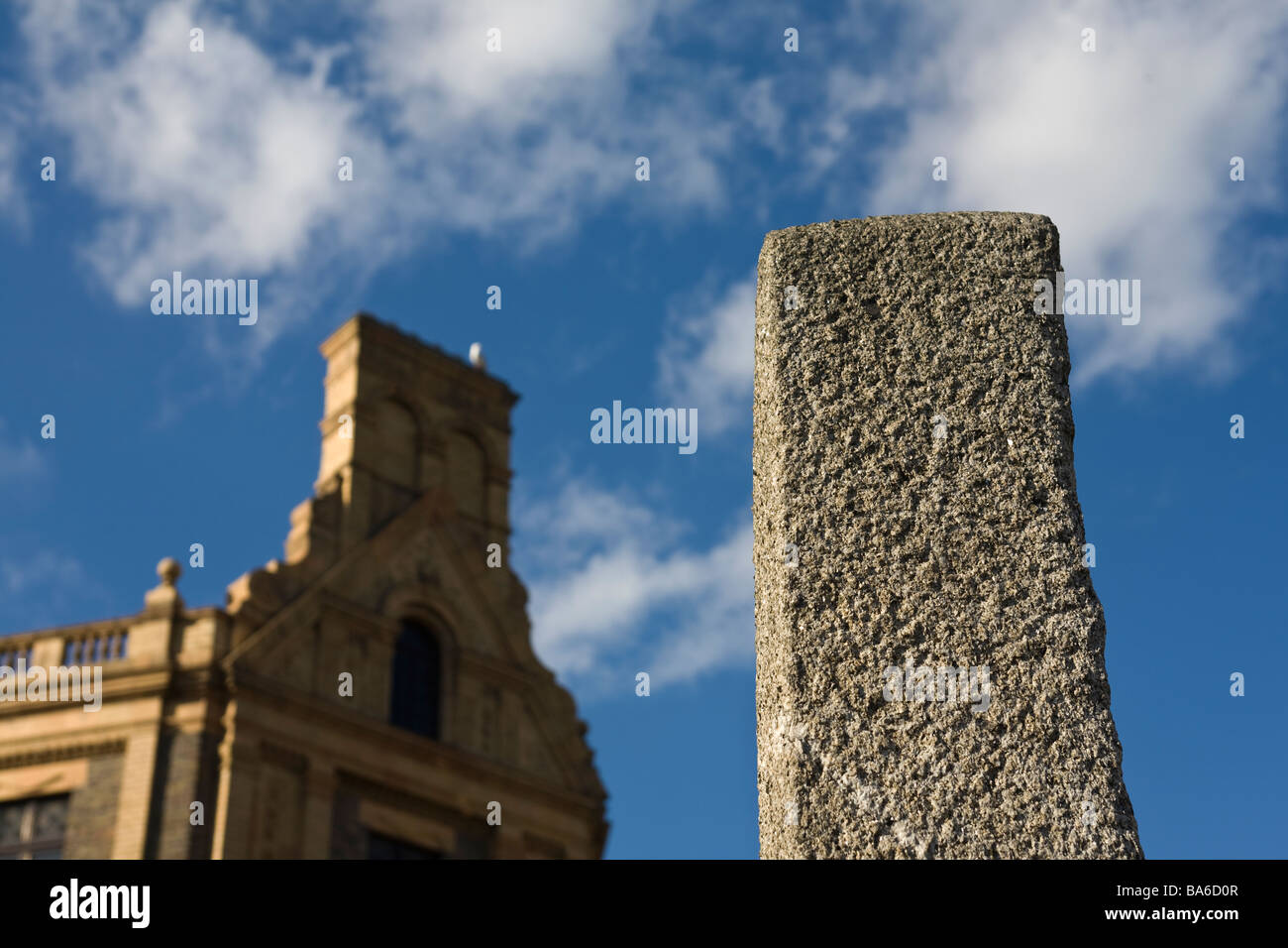 The Steine, or Long Stone, Dublin. Stock Photo