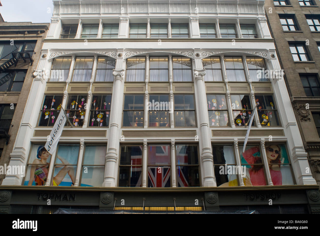 Topshop store in the neighborhood of Soho in New York on opening day Stock  Photo - Alamy
