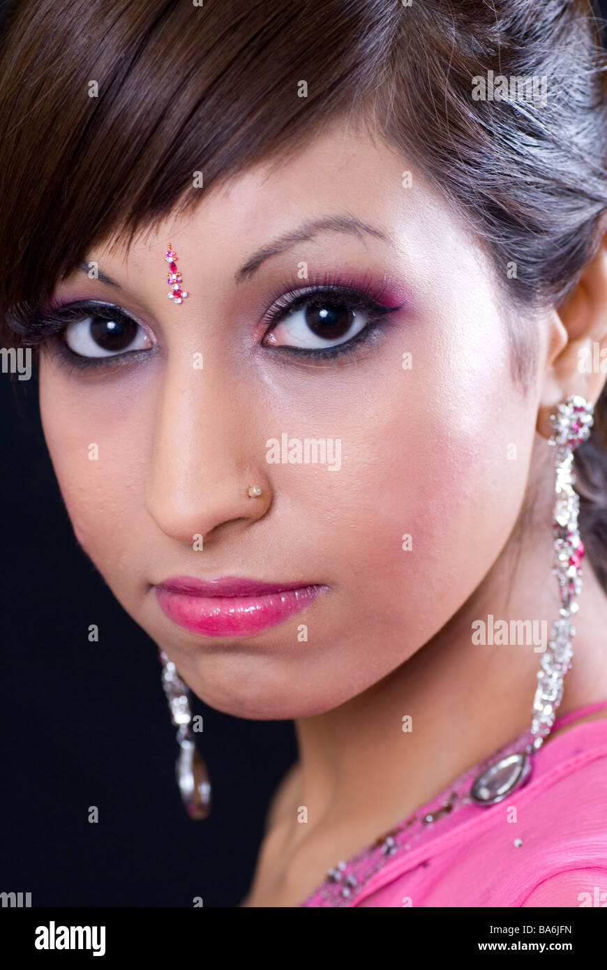Portrait of a young Asian woman Stock Photo - Alamy