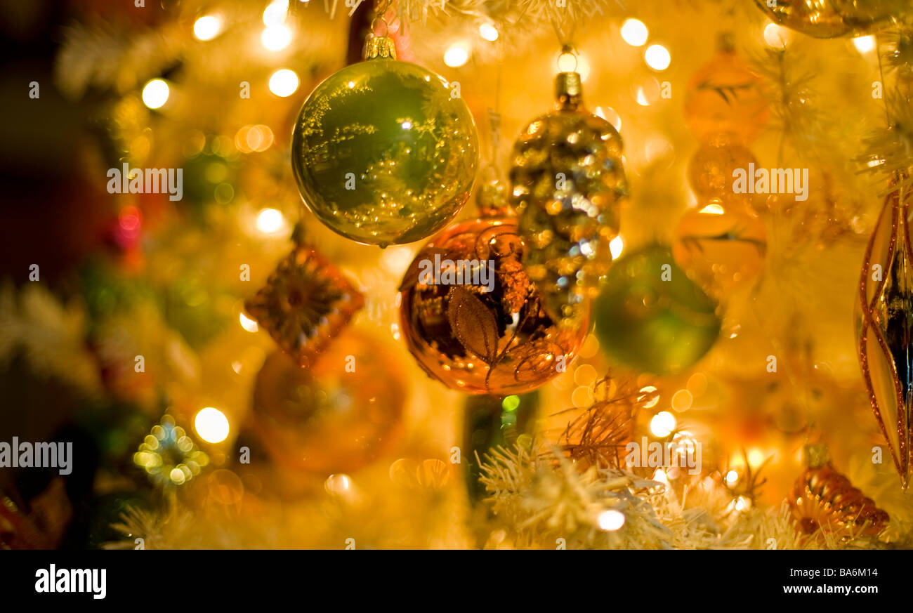 christmas tree horizontal Stock Photo Alamy