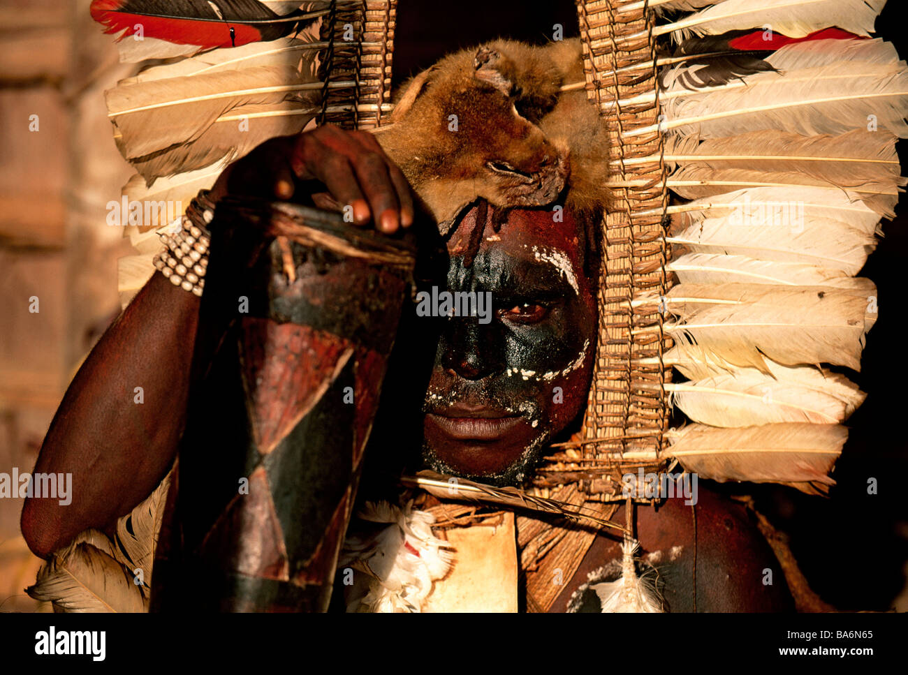 Kaluli Papua New Guinea, Southern Highlands Province, Bosavi region, Sibalama ...