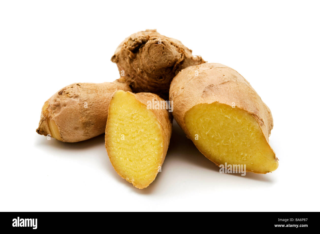 Ginger zingiber officinale rhizome studio hires stock photography and images Alamy