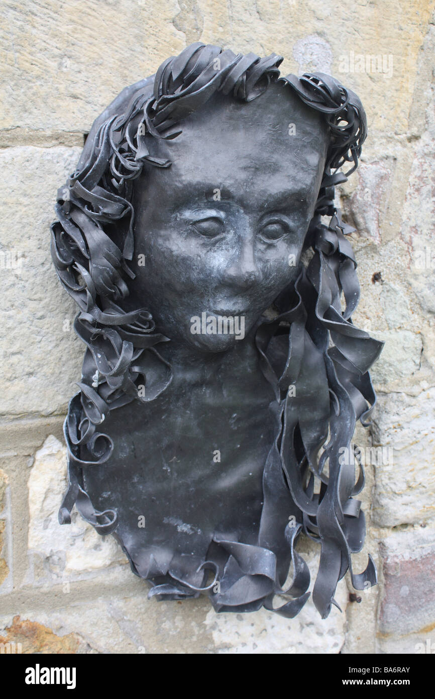 Iron Garden Sculpture Stock Photo Alamy