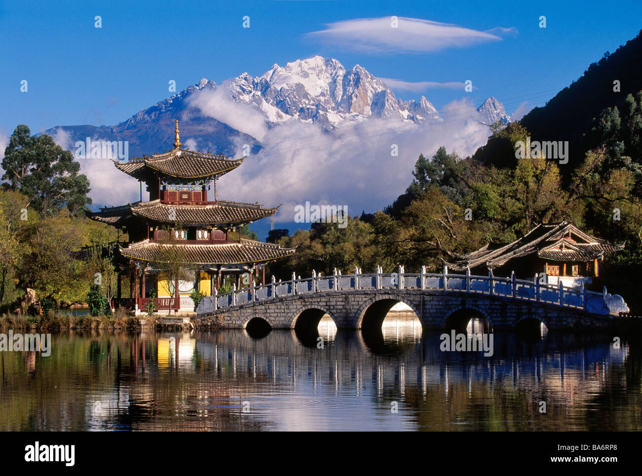 China, Yunnan province, Lijiang, classified as World Heritage by