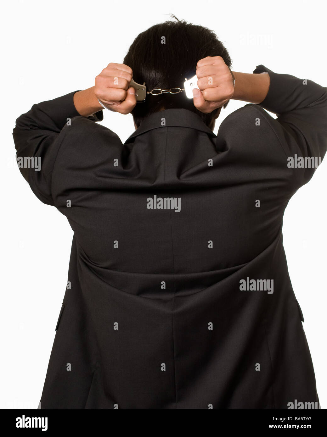 Man handcuffed arrested hi-res stock photography and images - Alamy