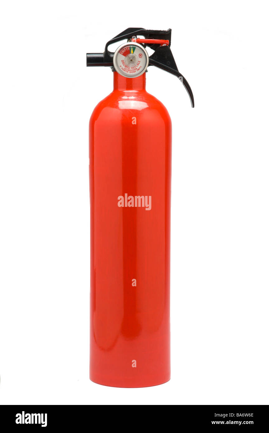 Red Fire Extinguisher Stock Photo Alamy