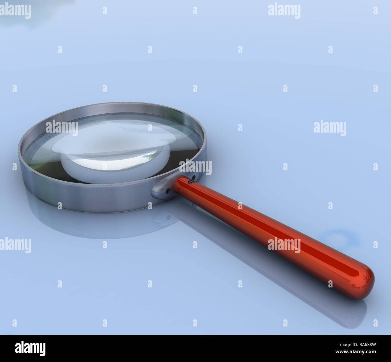 Magnifying glass fact-reception studio magnifier magnifying glass-glass ...