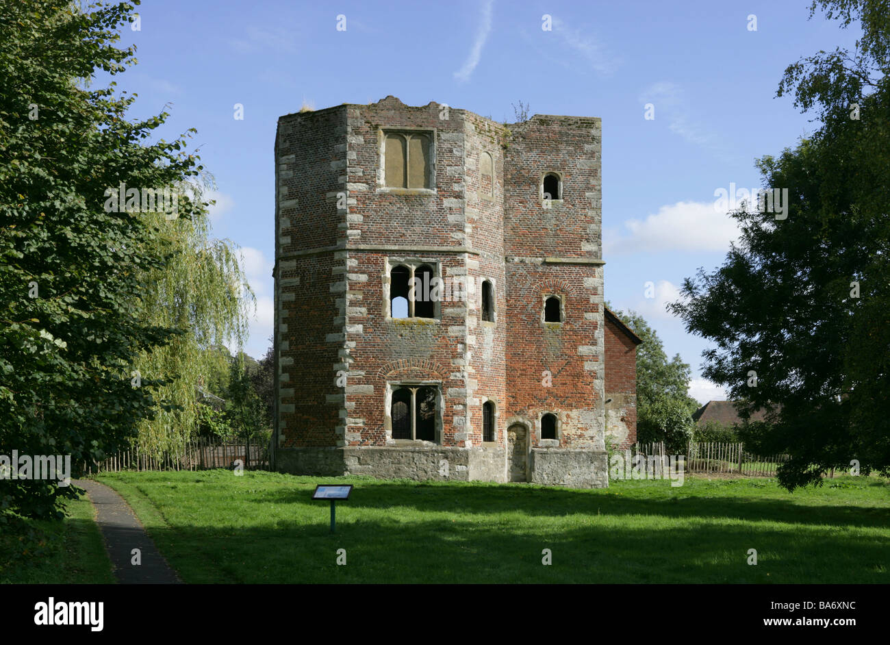 Ruins of Otford Palace, Kent Stock Photo