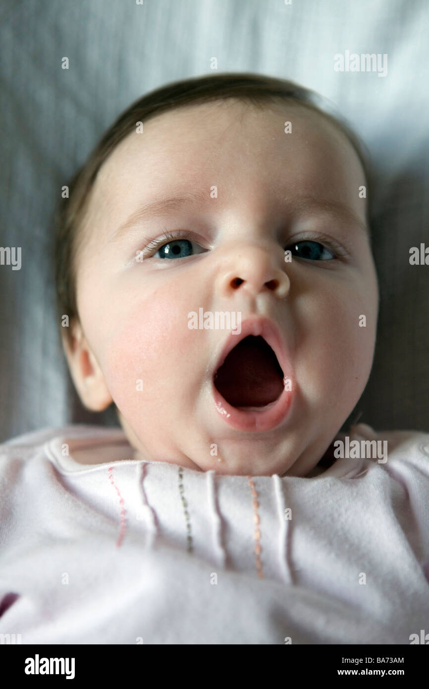 Portrait of a baby girl Stock Photo - Alamy