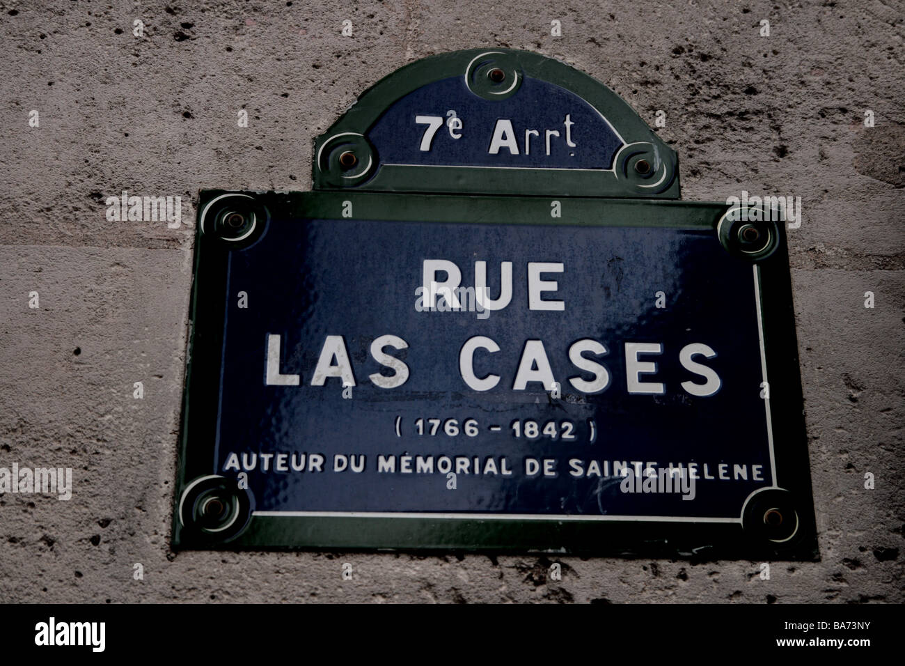 Rue las Cases, Paris Stock Photo - Alamy