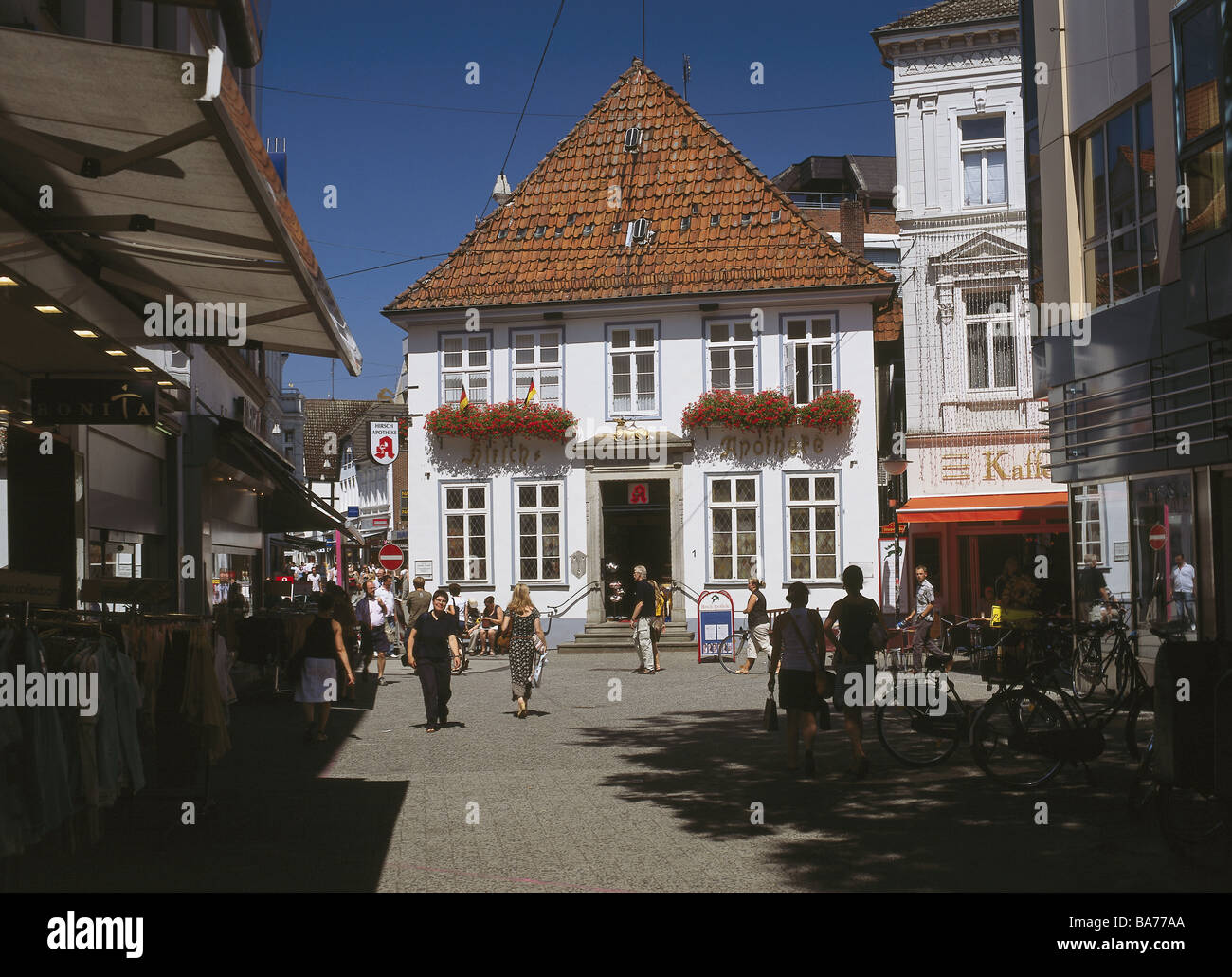 Germany Lower Saxony Oldenburg aftstreet stagpharmacy circle Weser