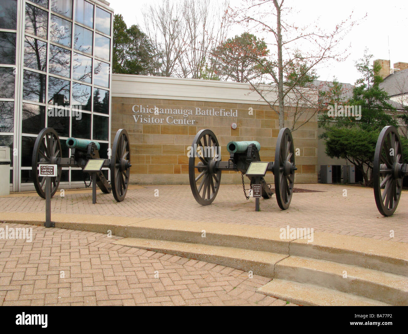 Chickamauga battlefield visitor center hires stock photography and