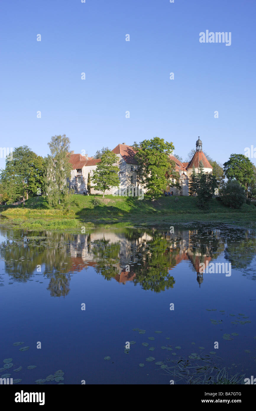 Jaunpils, castle Stock Photo