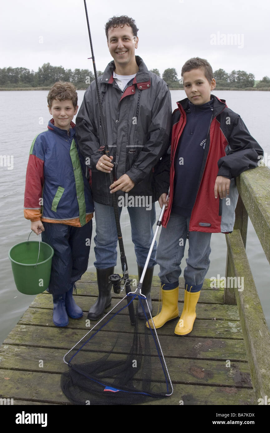 Sea bridge boys fishing rod equipment hi-res stock photography and images -  Alamy