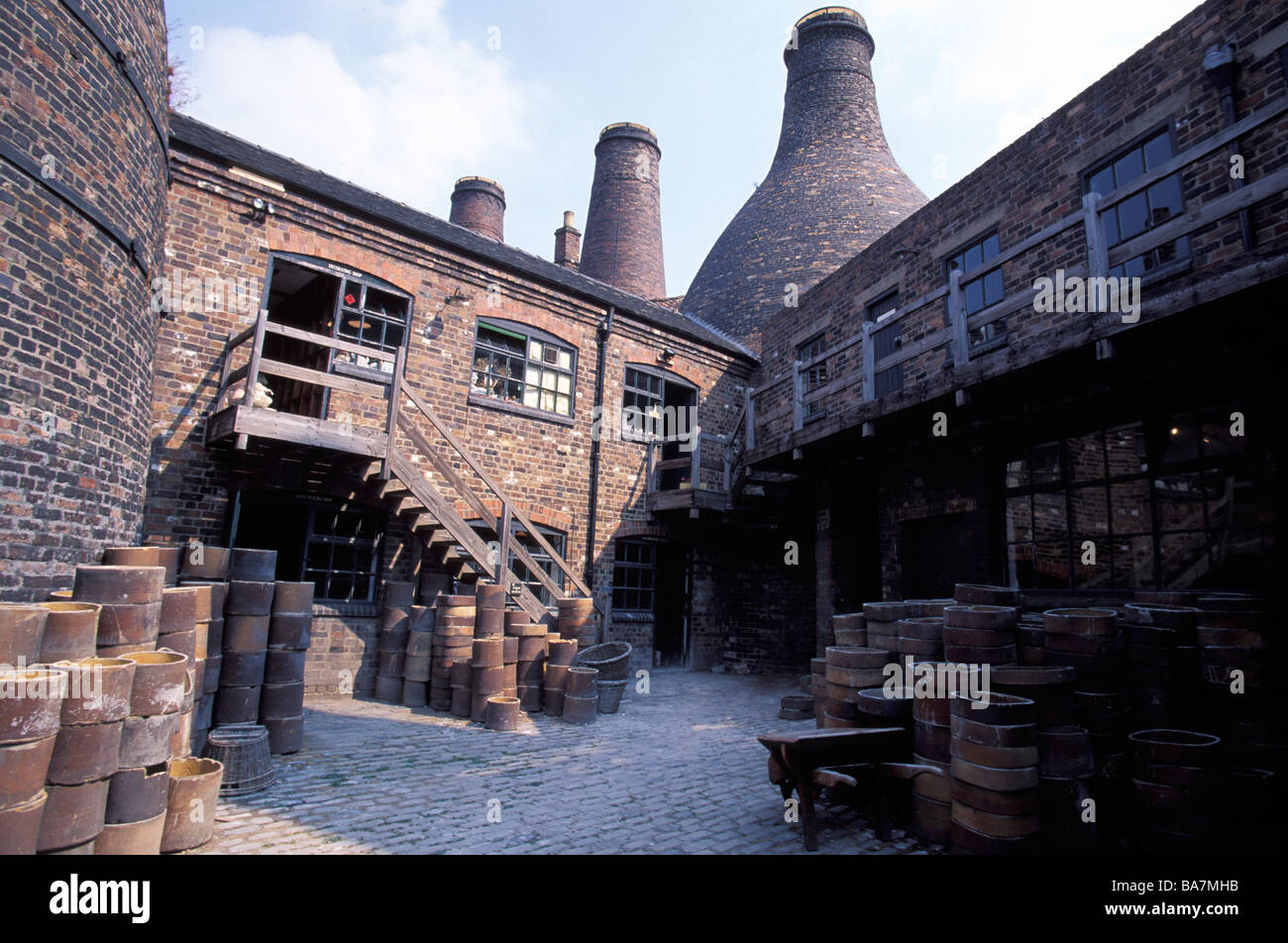 Pottery Mueum, Stoke on Trent, Staffordshire, England, United Kingdom Stock Photo