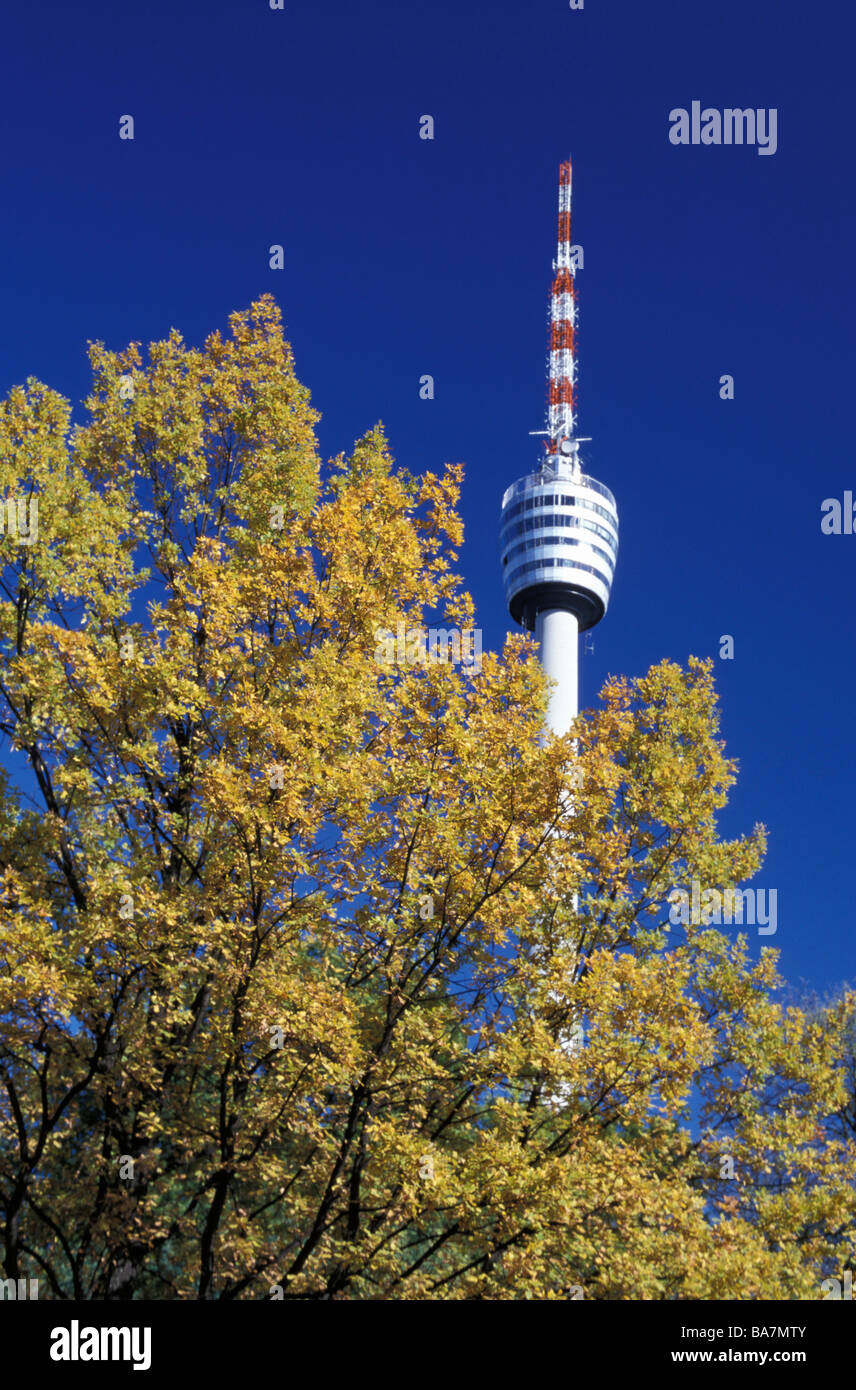 Television Tower, Stuttgart, Baden-Wurttemberg, Germany Stock Photo