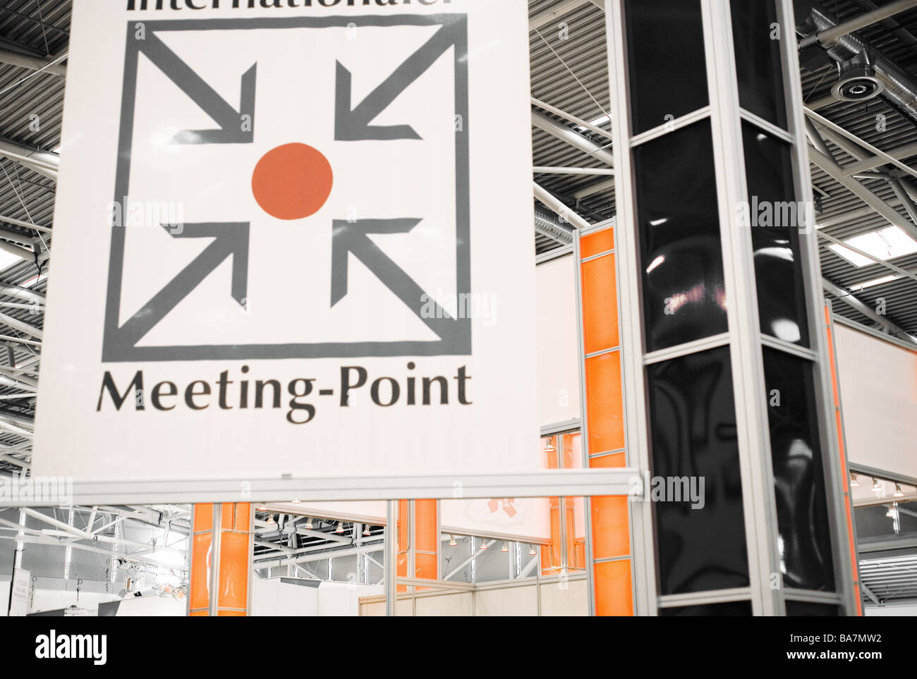 Buildings sign Meeting-Point fair pavilion hall sign hint bearings ...