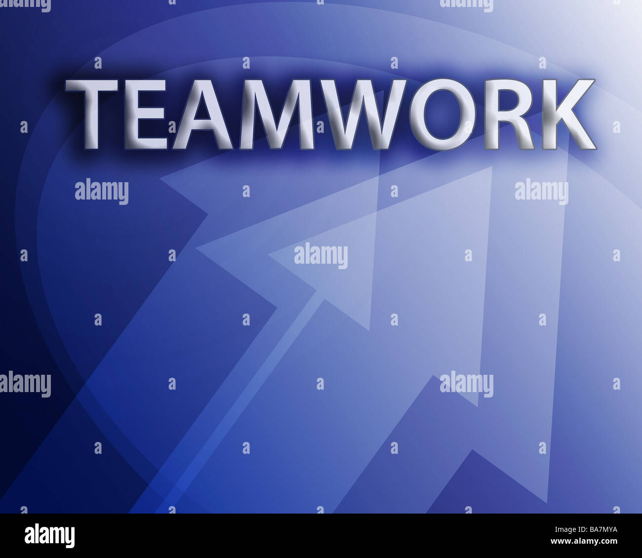 Teamwork illustration abstract management success concept clipart Stock ...