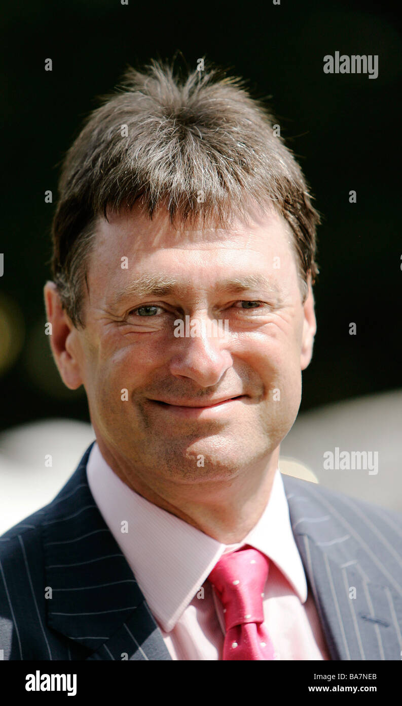 TV Presenter and famous Gardener Alan Titchmarsh at gardening event in Norfolk Stock Photo
