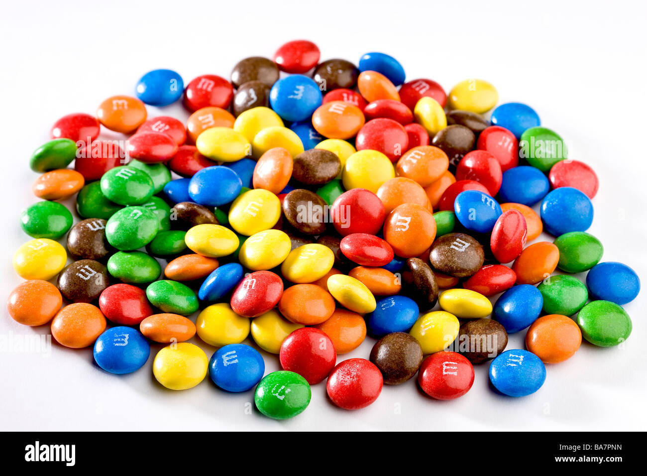 Heap of M&M candies Stock Photo Alamy